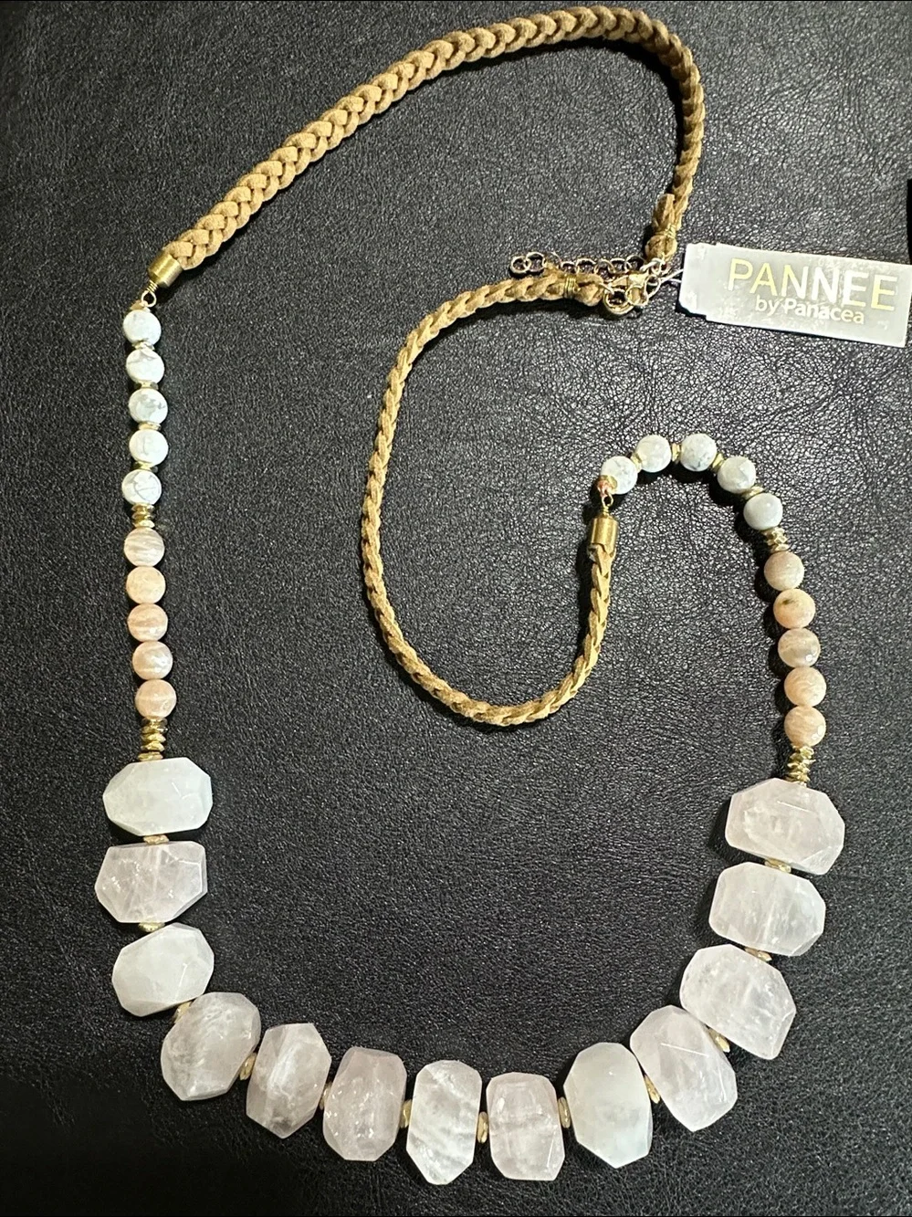 PANNEE by Panacea Genuine Stone Necklace - Picture 9 of 10
